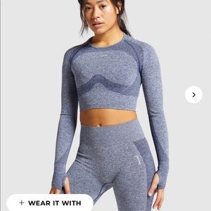 Gymshark Flex Sports Long Sleeve Crop